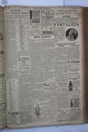 Página do jornal Correio do Ceará de abril de 1932