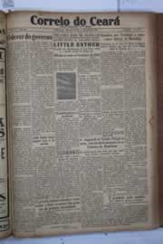 Página do jornal Correio do Ceará de abril de 1932