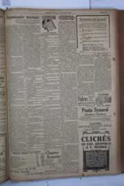 Página do jornal Correio do Ceará de abril de 1932