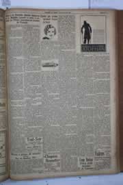 Página do jornal Correio do Ceará de abril de 1932