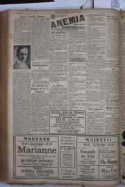 Página do jornal Correio do Ceará de abril de 1932