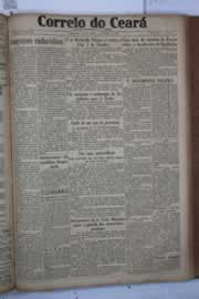 Página do jornal Correio do Ceará de abril de 1932