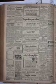 Página do jornal Correio do Ceará de abril de 1932