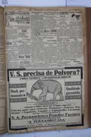 Página do jornal Correio do Ceará de abril de 1932