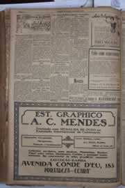 Página do jornal Correio do Ceará de abril de 1932