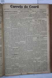 Página do jornal Correio do Ceará de abril de 1932