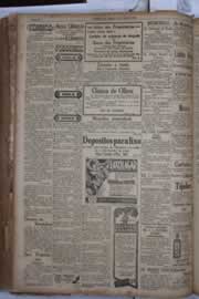 Página do jornal Correio do Ceará de abril de 1932
