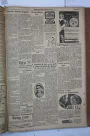 Página do jornal Correio do Ceará de abril de 1932