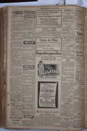 Página do jornal Correio do Ceará de abril de 1932
