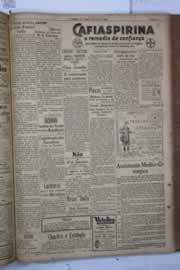 Página do jornal Correio do Ceará de abril de 1932