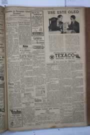 Página do jornal Correio do Ceará de abril de 1932