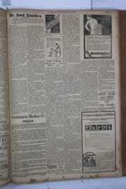 Página do jornal Correio do Ceará de abril de 1932