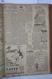 Página do jornal Correio do Ceará de abril de 1932