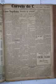 Página do jornal Correio do Ceará de abril de 1932