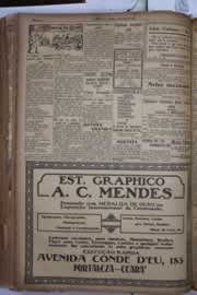 Página do jornal Correio do Ceará de abril de 1932