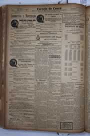 Página do jornal Correio do Ceará de abril de 1932