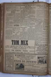 Página do jornal Correio do Ceará de abril de 1932