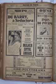 Página do jornal Correio do Ceará de abril de 1932