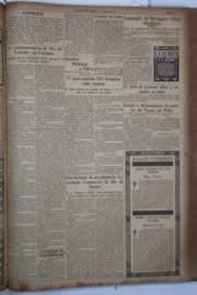 Página do jornal Correio do Ceará de maio de 1932
