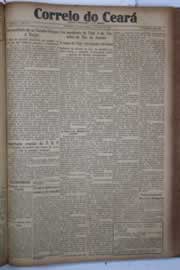 Página do jornal Correio do Ceará de maio de 1932