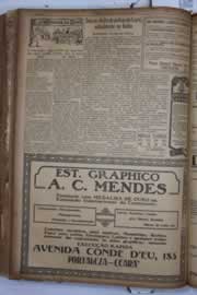 Página do jornal Correio do Ceará de maio de 1932