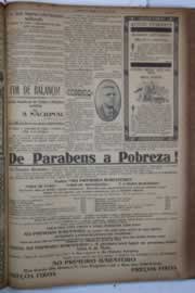 Página do jornal Correio do Ceará de maio de 1932