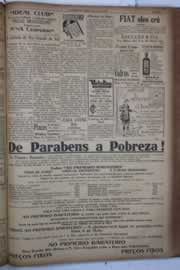 Página do jornal Correio do Ceará de maio de 1932