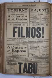 Página do jornal Correio do Ceará de maio de 1932