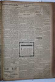 Página do jornal Correio do Ceará de maio de 1932