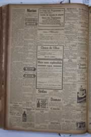 Página do jornal Correio do Ceará de maio de 1932