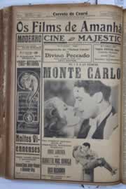 Página do jornal Correio do Ceará de maio de 1932