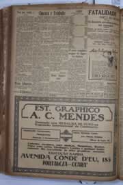 Página do jornal Correio do Ceará de maio de 1932