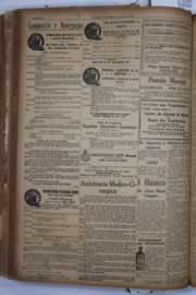 Página do jornal Correio do Ceará de maio de 1932