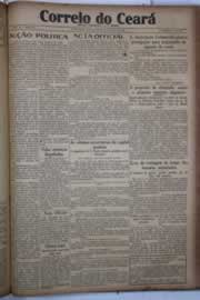 Página do jornal Correio do Ceará de maio de 1932