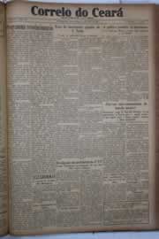 Página do jornal Correio do Ceará de maio de 1932
