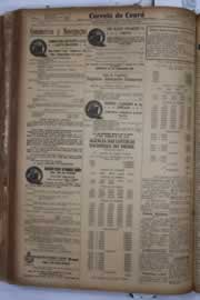 Página do jornal Correio do Ceará de maio de 1932