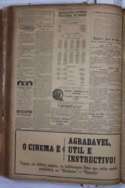 Página do jornal Correio do Ceará de maio de 1932