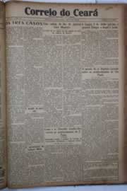 Página do jornal Correio do Ceará de junho de 1932