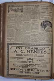 Página do jornal Correio do Ceará de junho de 1932