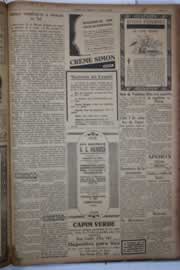 Página do jornal Correio do Ceará de junho de 1932