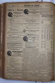 Página do jornal Correio do Ceará de junho de 1932