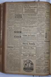 Página do jornal Correio do Ceará de junho de 1932