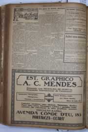 Página do jornal Correio do Ceará de junho de 1932