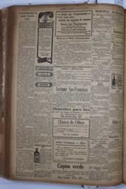 Página do jornal Correio do Ceará de junho de 1932