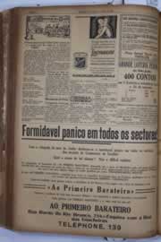 Página do jornal Correio do Ceará de junho de 1932