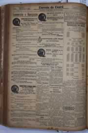Página do jornal Correio do Ceará de junho de 1932