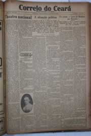 Página do jornal Correio do Ceará de junho de 1932