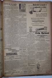 Página do jornal Correio do Ceará de junho de 1932