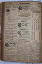 Página do jornal Correio do Ceará de junho de 1932