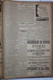 Página do jornal Correio do Ceará de junho de 1932